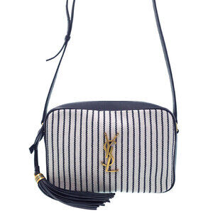 Saint Laurent Quilted Matelasse Paris Lou Camera Chain Shoulder Bag